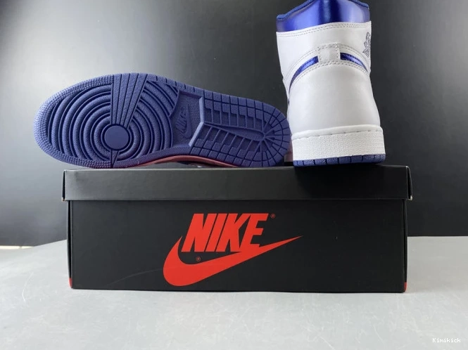 jordan og navy'' high 1234 GoodFit ''metallic 1 air 555088- retro 0523